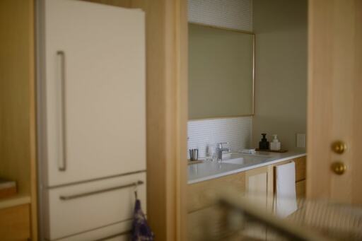 今井さん宅のキッチンの一角