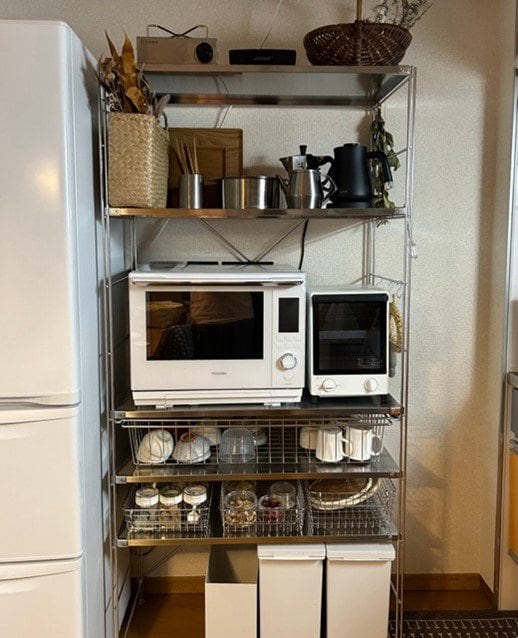 キッチンオープンラック