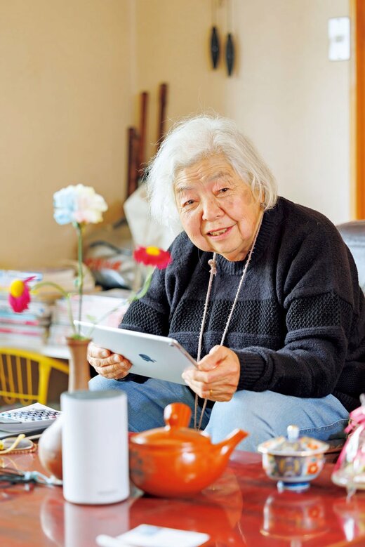 溝井喜久子さん