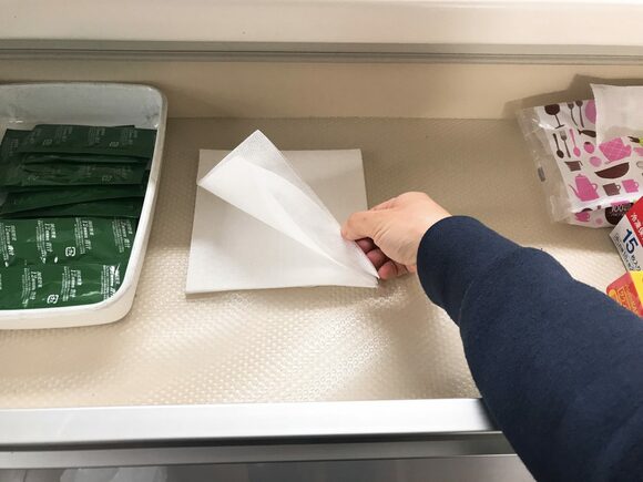 使い捨てのキッチンダスター