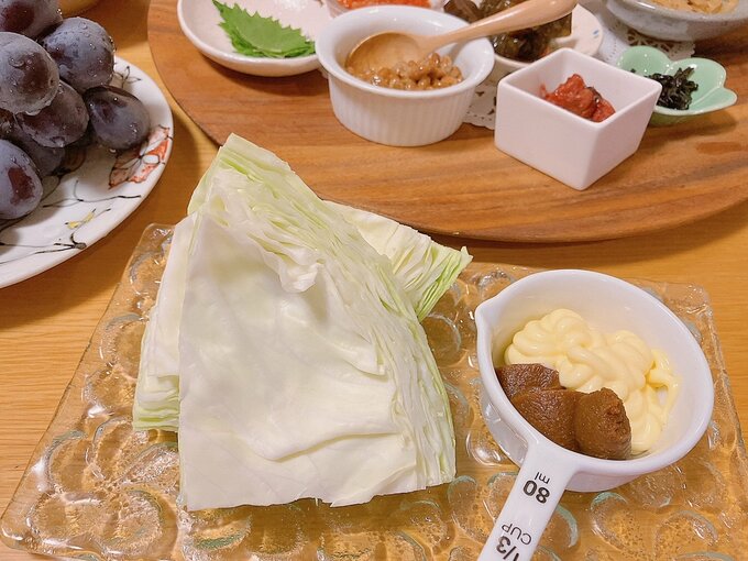 キャベツのおつまみ