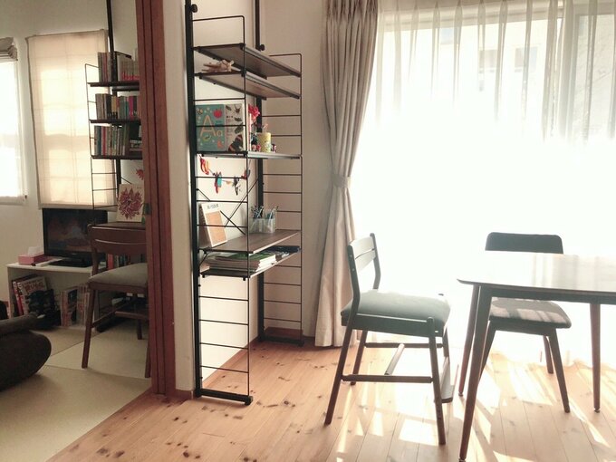 ダイニングと和室にセッティング