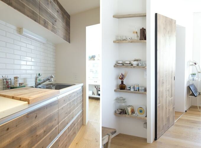 既存ベースのキッチン