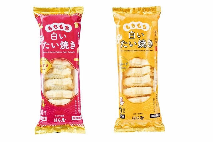はら屋もちもちプチたい焼きあずき/はら屋もちもちプチたい焼きカスタード(業務スーパー)