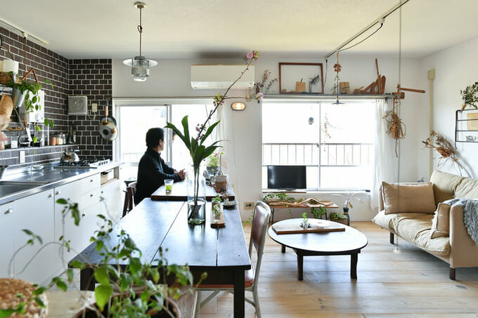 団地特有のレトロ感を活かした団地リノベーション事例