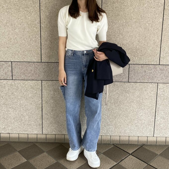 デニムと合わせるだけできれいにキマる！