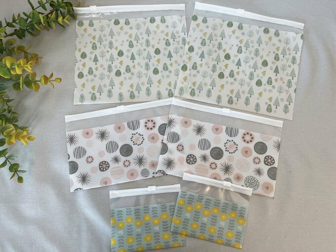 トラベル用ジッパーバッグ