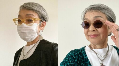 60代のおしゃれシニアがあえて「メガネを増やす」理由