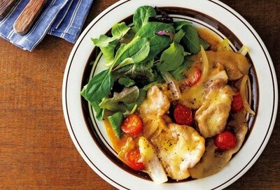 とろ～りチーズの豚のショウガ焼き。山本ゆりさんの「子どもも喜ぶごちそうレシピ」