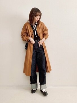 GUの春コートは大人シルエット！着まわしもできておトク