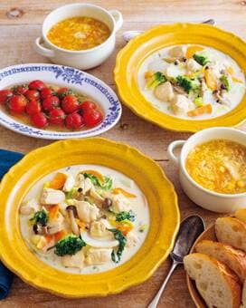 寒い日は「鶏ササミと白菜のクリーム煮」を。白菜消費にもぴったり