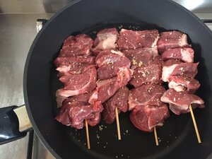 フライパンにイン