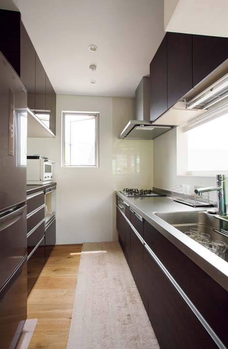 半独立型キッチン