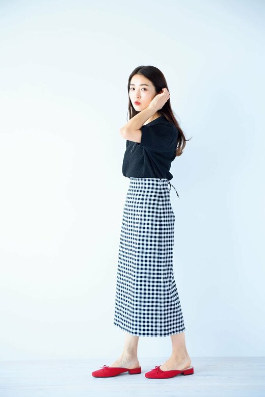 ハイウエストスカート