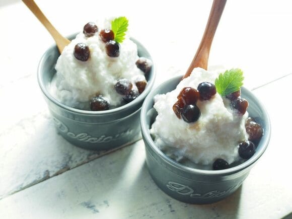 ココナッツミルク氷