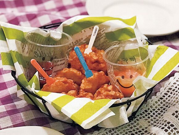 まるでお店みたいなふわふわチキンナゲット
