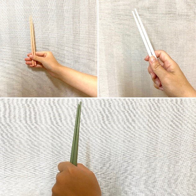 家族それぞれの箸