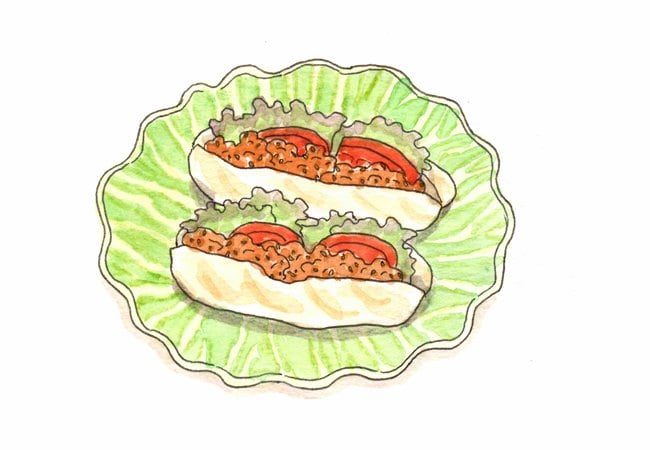 甘酢チキンイラスト