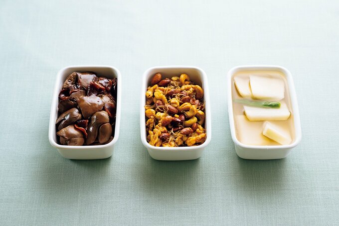 藤井恵さんの体に嬉しい常備菜3つ