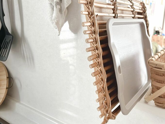 トレー邪魔しない