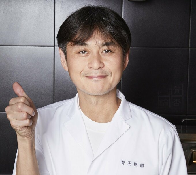 日本料理店「賛否両論」店主笠原将弘さん