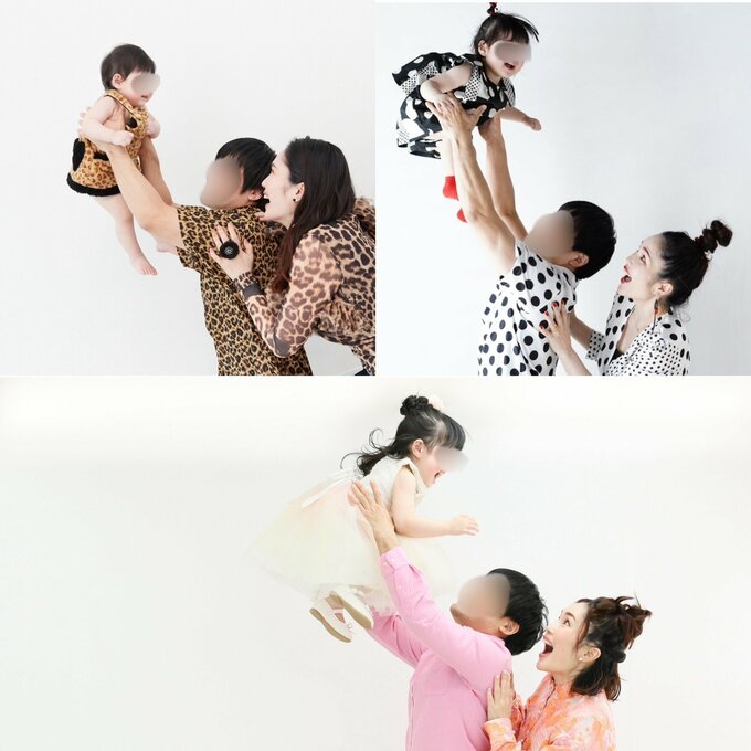 平野ノラさん家の家族写真