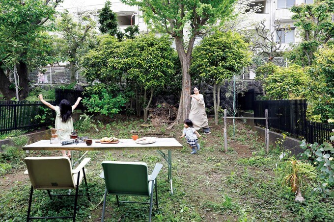購入する決め手になった広い庭
