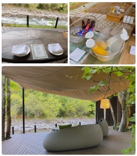 露天風呂テラス