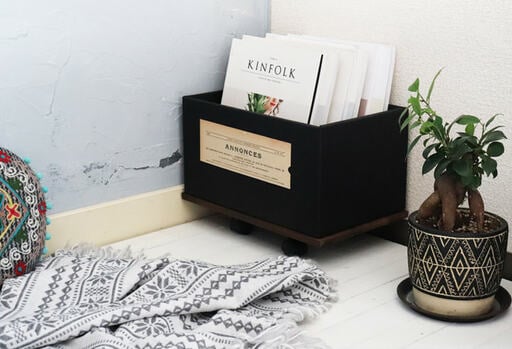 キャスター付き収納ボックス