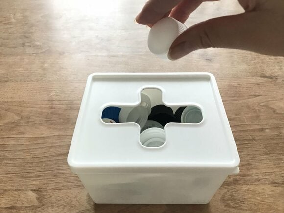 ペットボトルのキャップ