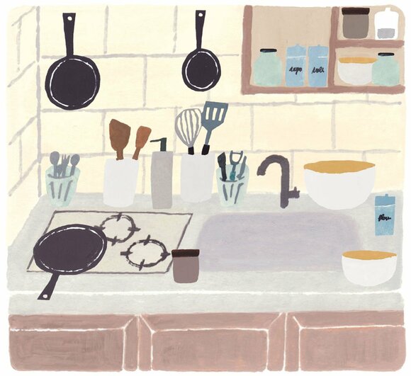 並びがバラバラでは雑然と見えてしまいがち