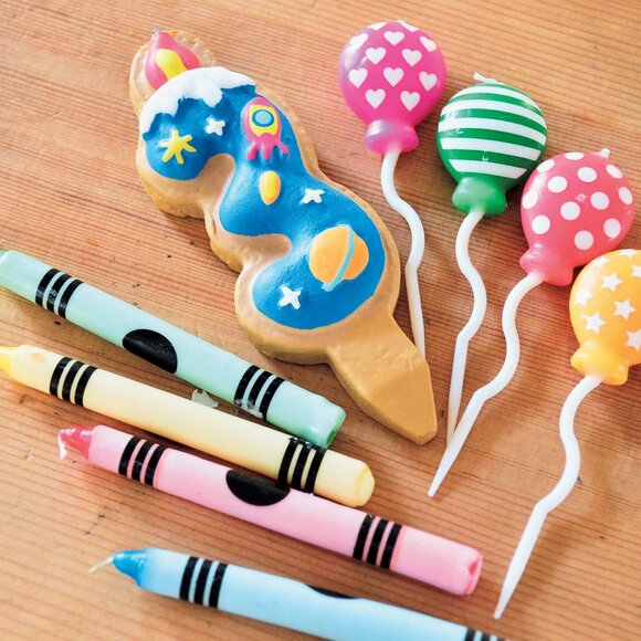 キャンドルはケーキ屋さんが使うプロ仕様をネットショップで購入