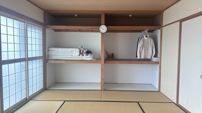 かさもさん宅押し入れ収納