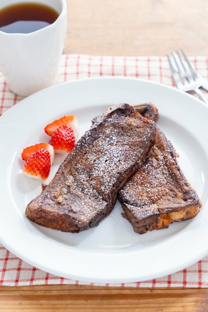 ココアフレンチトースト