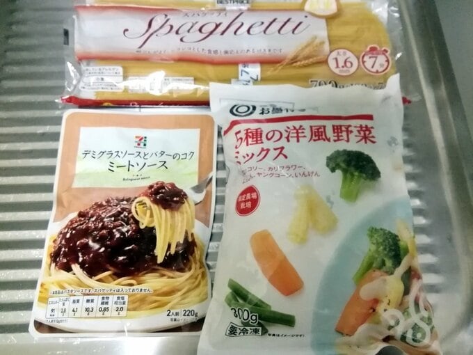 スパゲティなど