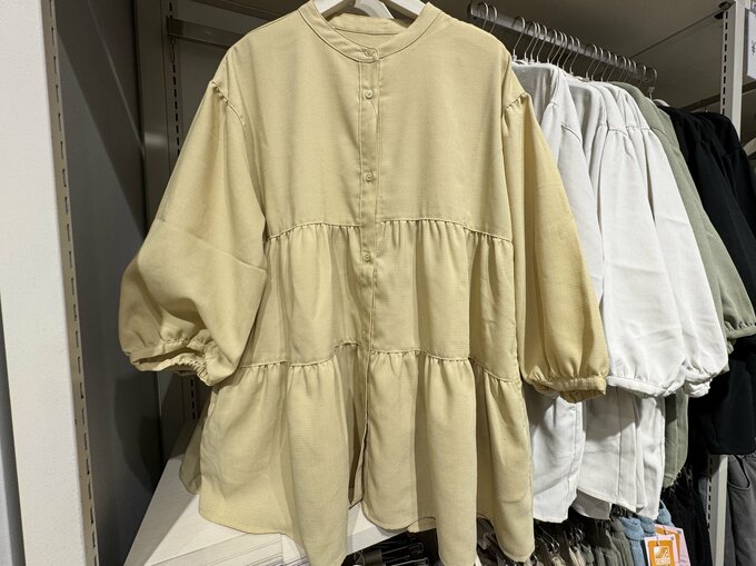 リネンライクSORONA(R)ティアードチュニック