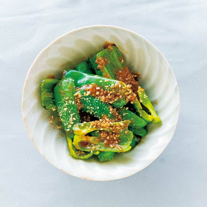 ピーマンのみそ炒め