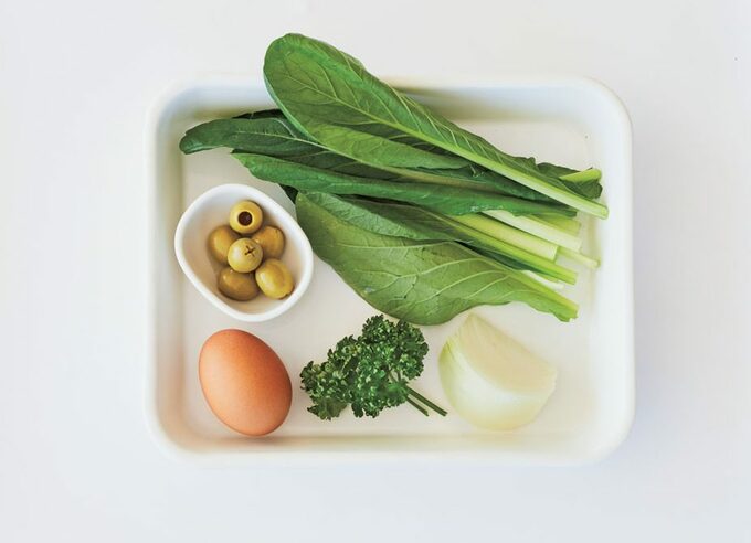 卵レモンコマツナなど