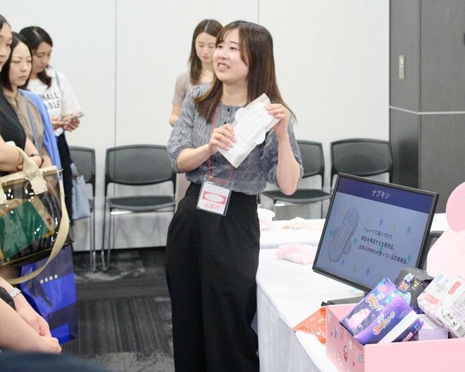 ユニ・チャーム協賛ブースの様子