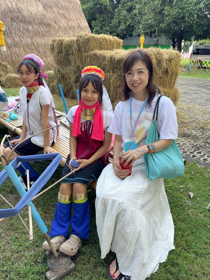 タイ旅行での記念写真