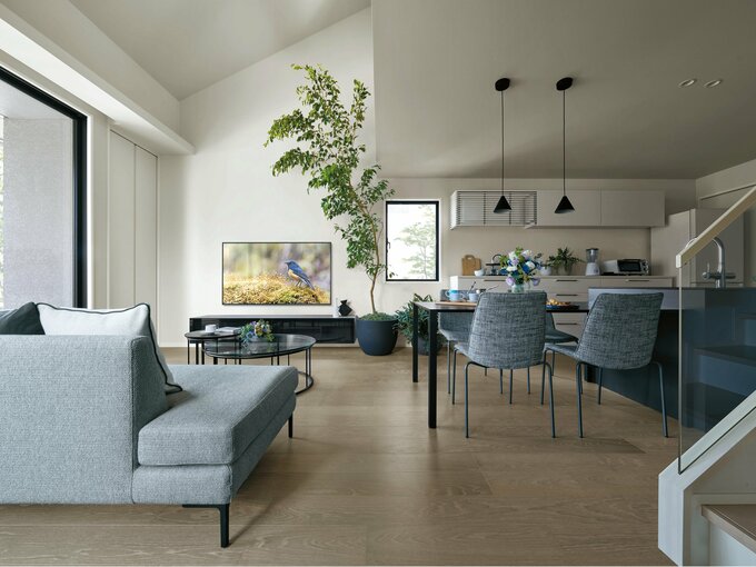 リビングダイニングの全景