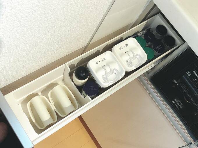キッチンの引き出し