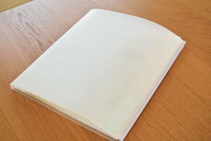 ファイルは出し入れがちょっと面倒