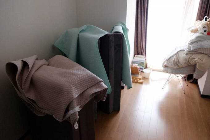 マットレスに風通し