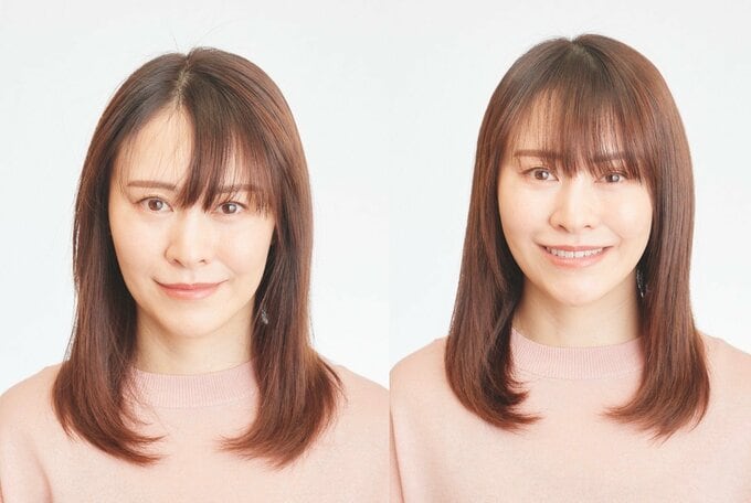 前髪比較