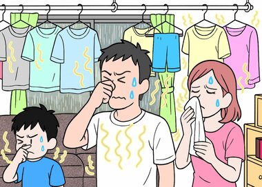 ＜間違い探し＞洗濯したのに臭い！どこが違う？2つの絵から見つける5つの間違い