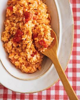 5分で完成！とろ～りチーズが絶品の簡単トマトリゾット