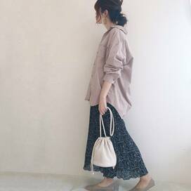 GUのコーデュロイシャツ、襟を抜いたら即旬コーデ！