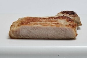 塩水で戻した肉とそのままの肉を実食して比較!