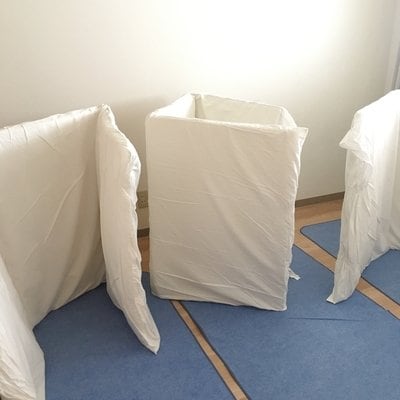 マットレスを立ててしっかり乾燥させる